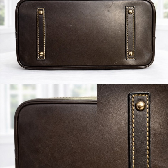 Dooney & Bourke Tan Crocodile Hobo Bag GUC - Picture 10 of 12